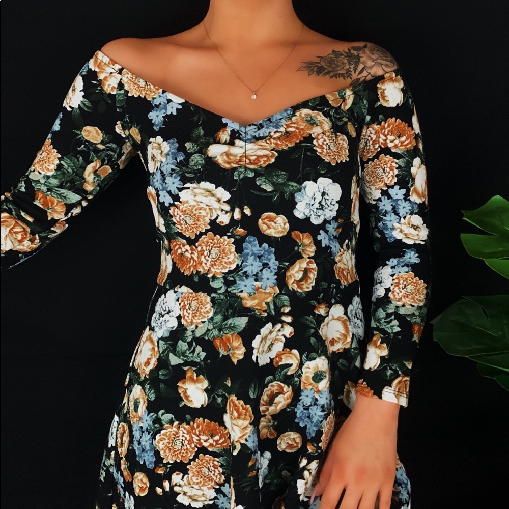 Floral Mini Dress